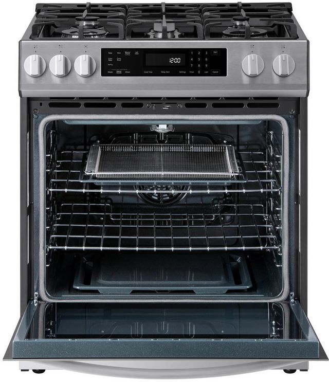 Kenmore® 30” Stainless Steel Front Control Slide-In Gas Range-1