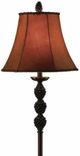 Crestview Collection Pinecone Brown Floor Lamp-1