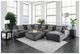 Furniture of America® Kaylee Gray U-Shaped Sectional-0