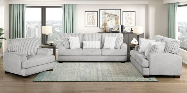 Homelegance® Santiago Light Gray Accent Chair-1