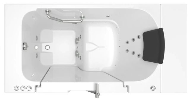 American Standard Gelcoat White 30” x 52” Walk-in Tub with Combination Air Spa and Whirlpool Systems - Left-Hand Drain-1