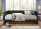 Mazin Furniture Arin Black Vinyl Daybed-3