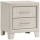 Crown Mark Charlie Beige Nightstand-0