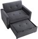 Steve Silver Co. Noah Gray Sleeper Chair and a Half-2