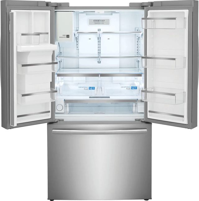 Frigidaire Gallery® 22.6 Cu. Ft. Smudge-Proof® Stainless Steel Counter Depth French Door Refrigerator-3