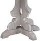 Bassett Mirror Delaney White Dining Table with Gray Base-4