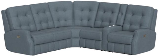 Flexsteel® Customizable Devon 6-Piece Manual Reclining Sectional-3