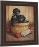Classy Living Black Labs 22" Wall Art-3