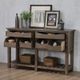 Furniture of America® Benllech Light Oak Dining Server-1