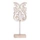 A & B Home Whitewashed Fleur Accent-1