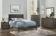 Homelegance® Edina Black/Dark Gray Full Upholstered Panel Bed-1