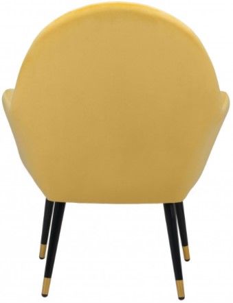 Zuo® Modern Alexandria Yellow Accent Chair-2