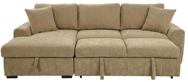 Coaster® Pastrana 2-Piece Camel Left-Arm Facing Sleeper Sectional Sofa-4