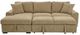 Coaster® Pastrana 2-Piece Camel Left-Arm Facing Sleeper Sectional Sofa-4
