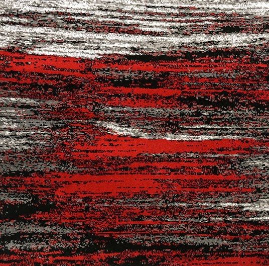 Furniture of America® Sivas Gray/Red Medium Area Rug-2