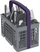 Beko 24" Black Front Control Built In Dishwasher-4