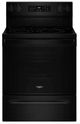 Whirlpool® 30" Black Freestanding Electric Range -0