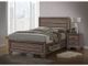 Coaster® Kauffman Washed Taupe California King Left Drawer-1