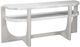 Bassett Mirror Gavin Driftwood White Console Table-0