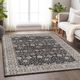 Dalyn™ Rug Company Hatay HY8 Black 5'x8' Area Rug-4