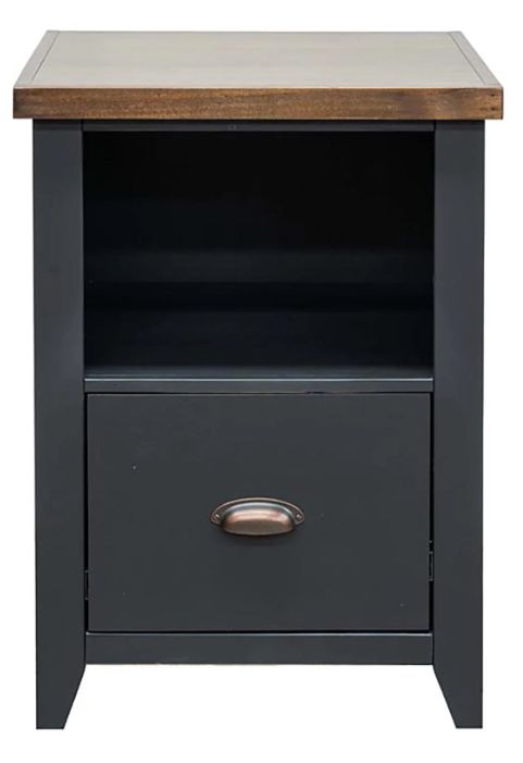 Legends Home Essex Seal Skin/Whiskey File Cabinet-3