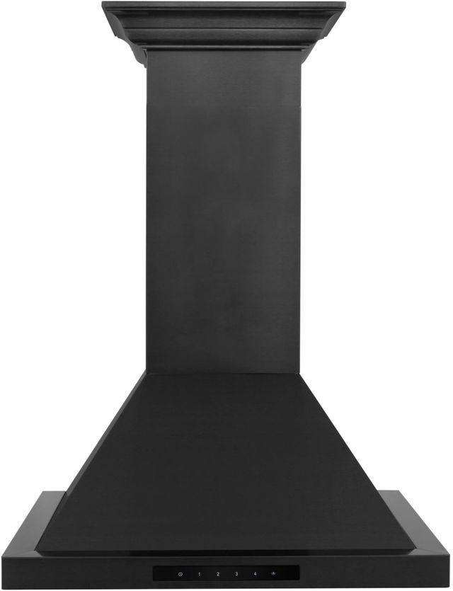 ZLINE 24" Black Stainless Steel Wall Mounted Range Hood-0