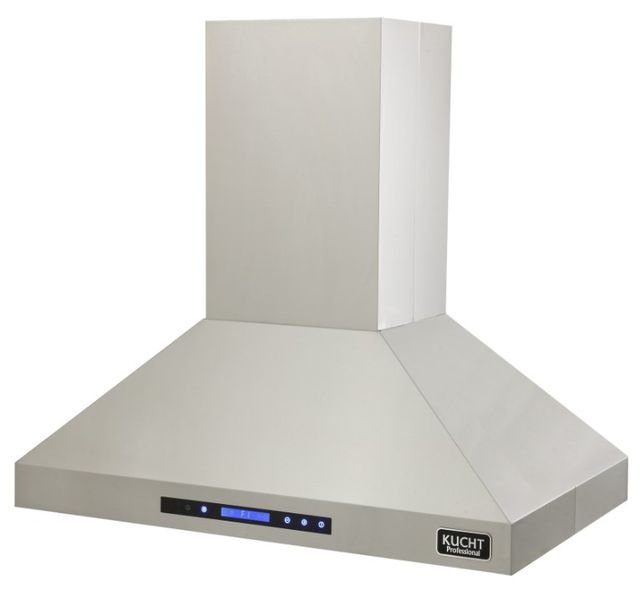 Kucht Professional 36" Stainless Steel Island Mounted Range Hood-1