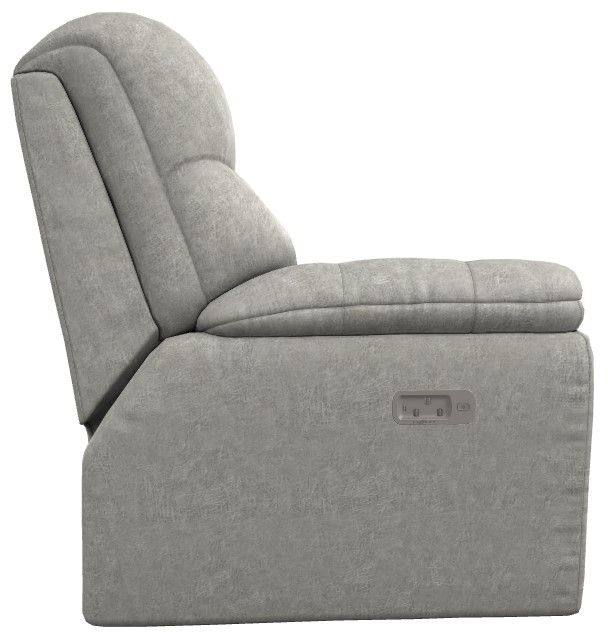 La-Z-Boy® Morrison Dove Power Reclining Loveseat with Headrest and Lumbar-2