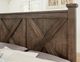 Artisan & Post by Vaughan-Bassett Cool Rustic Mink California King Panel Bed-2