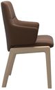 Stressless® by Ekornes® Customizable Mint Large Low Back Dining Arm Chair with Rounded Legs-2