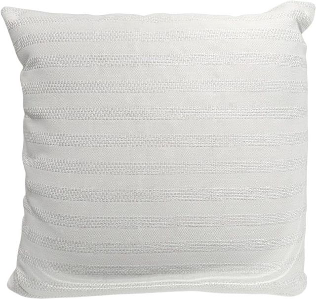Uttermost® Basket Stripe Ivory Polyester Indoor-Outdoor Pillow-0