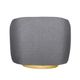 A & B Home Gray Swivel Barrel Chair-3
