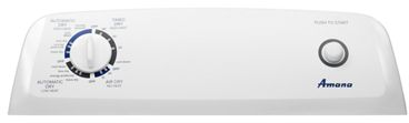 Amana® 6.5 Cu. Ft. White Front-Load Electric Dryer-3