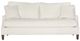 Fairfield® Customizable Savannah Sofa with One Seat Cushion and Tapered Leg-1