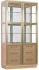 Hooker® Furniture Banyon Bay Desert Oak Display Cabinet-0
