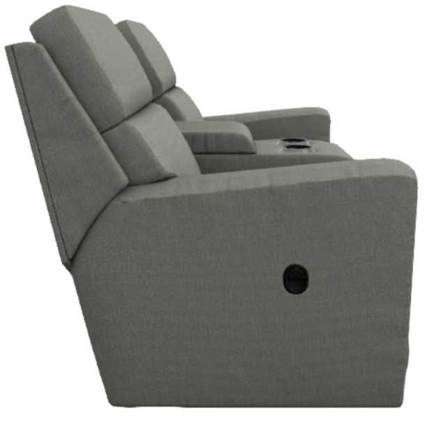 La-Z-Boy® Apollo Horizon Manual Reclining Loveseat with Console-3