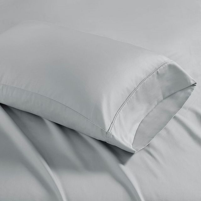 Olliix by Madison Park Grey Queen 1500 Thread Count Cotton Rich Sheet Set-1