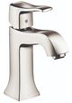 Hansgrohe Metris C Polished Nickel 1.2 GPM Single-Hole Faucet with Pop-Up Drain-0