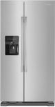 Amana® 24.57 Cu. Ft. Black on Stainless Side-By-Side Refrigerator-0