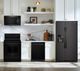 Whirlpool 4 Piece Kitchen Package with a 25 cu. ft. Side-by-Side Refrigerator in Black-0