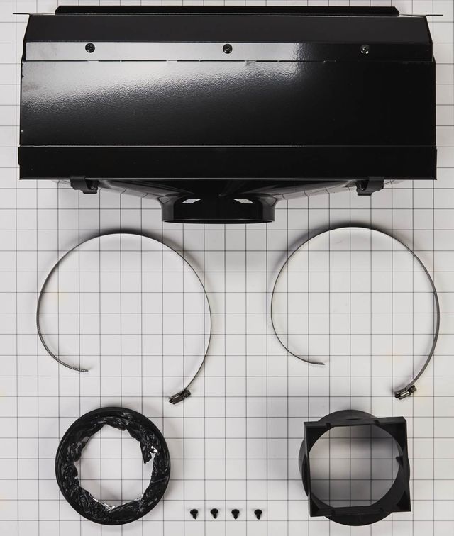 Whirlpool® Black Range Ductless Downdraft Vent Kit-4
