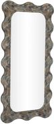 TOV Furniture Charlene Watercolor Print Squiggle Wall Mirror-3