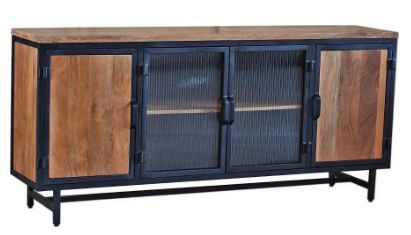 Jaipur Furniture Bartram Brown Plasma Cabinet-0