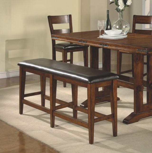 Winners Only® Brown Tall Dining Bench-1