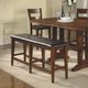 Winners Only® Brown Tall Dining Bench-1