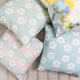 Laura Park Designs Butterfly Garden Stone 22” x 22” Toss Pillow-1
