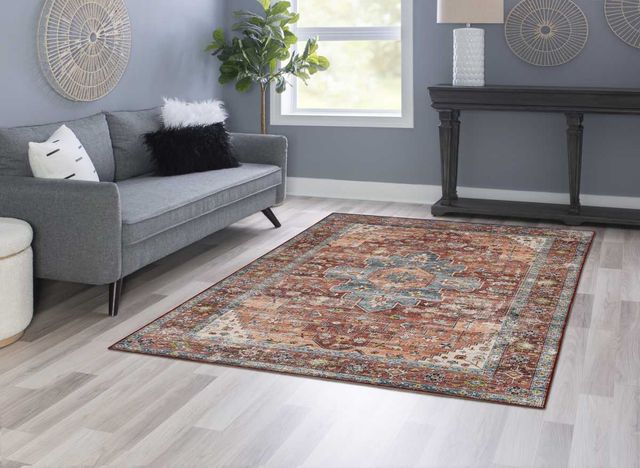 Linon Washable Carter 5'x7' Area Rug-1