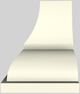 Vent-A-Hood® Designer Series 54" Biscuit Wall Mounted Range Hood-4