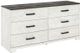 Signature Design by Ashley® Shawburn 4-Piece Whitewash Queen Panel Headboard Bedroom Set-2