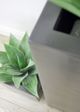 Le Present Squared Anthracite 12" Planter-2